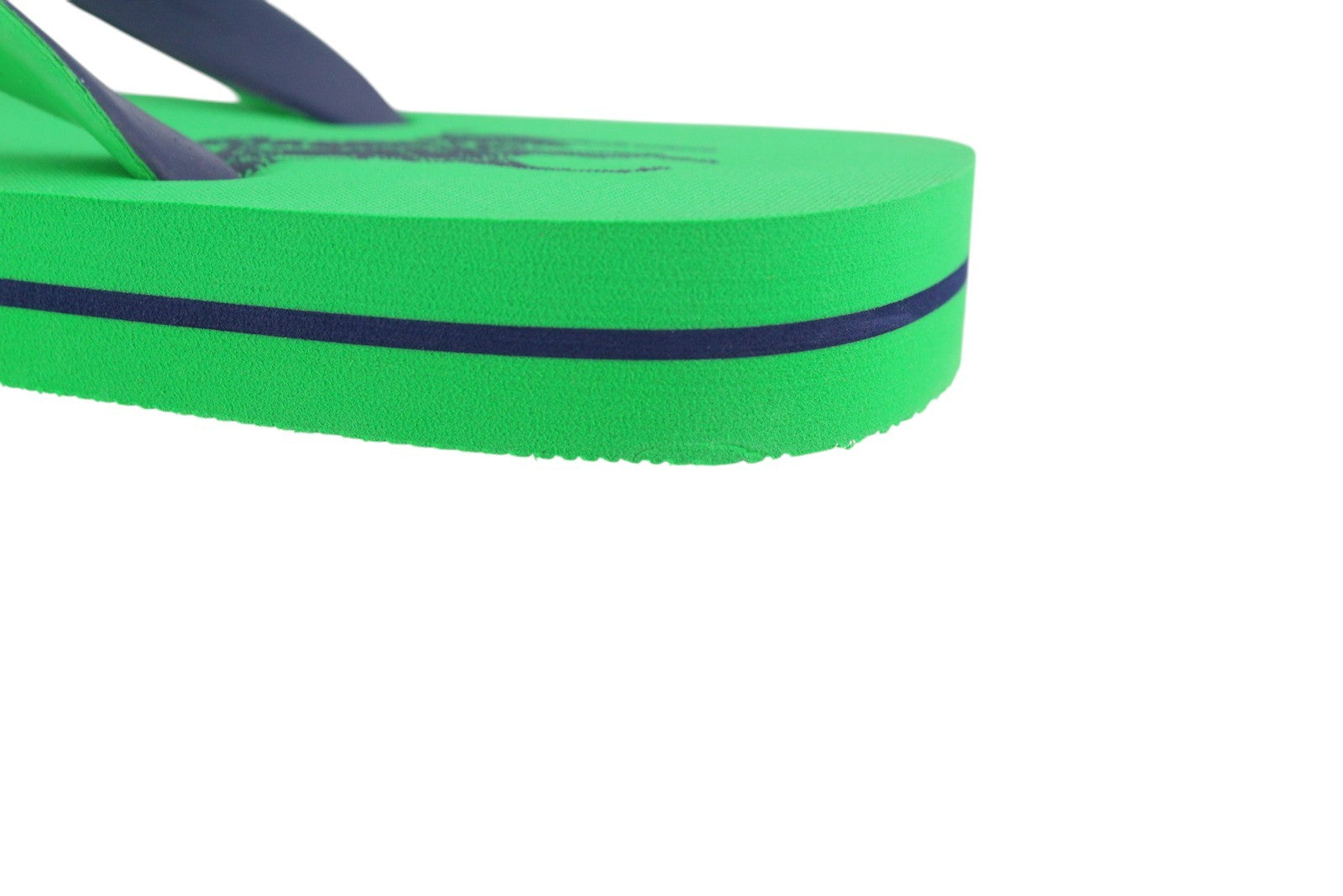 RALPH LAUREN Bolt-Sn-Csl vyriškos žalios šlepetės, EU42/43, laisvalaikio stiliaus. 