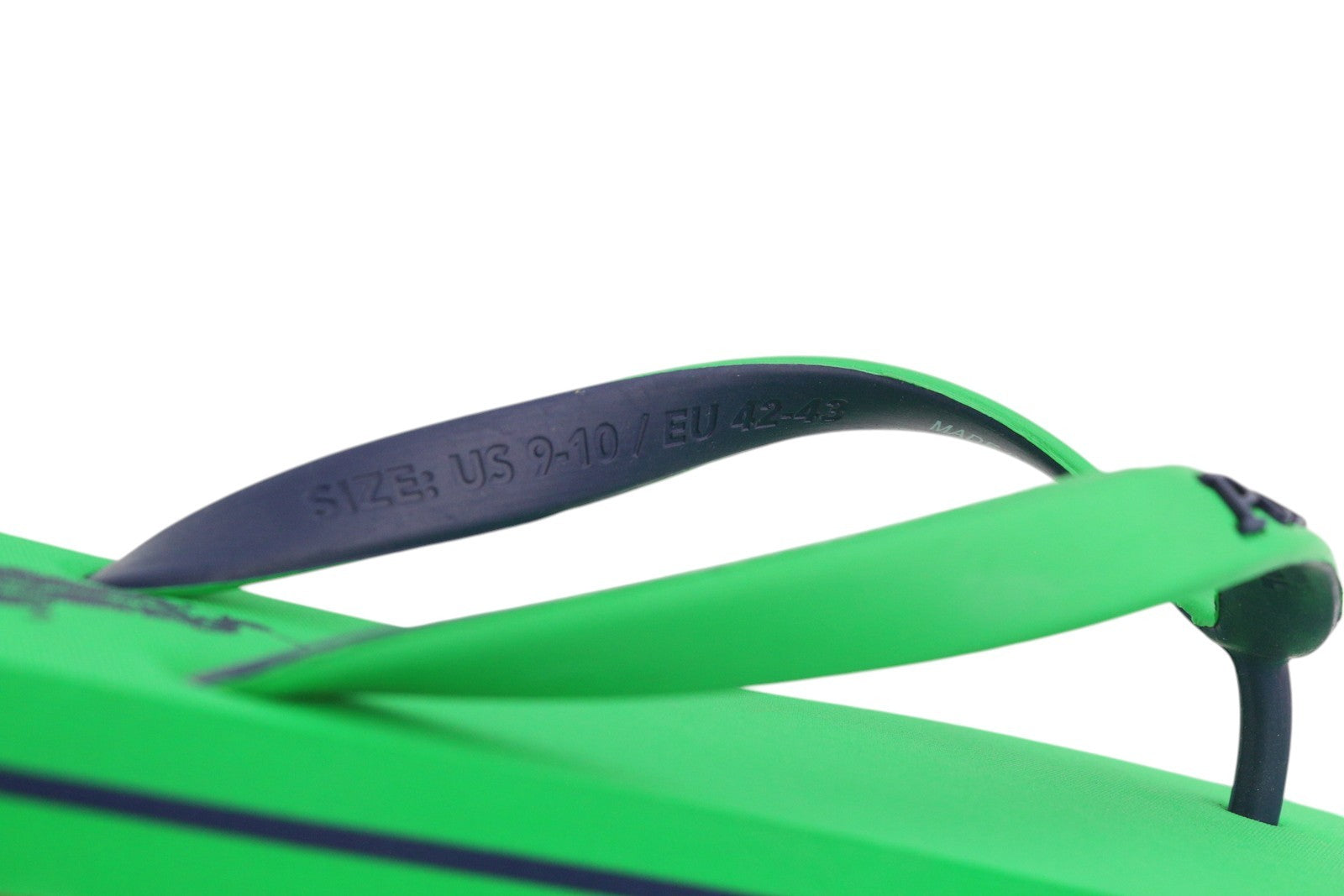 RALPH LAUREN Bolt-Sn-Csl vyriškos žalios šlepetės, EU42/43, laisvalaikio stiliaus. 