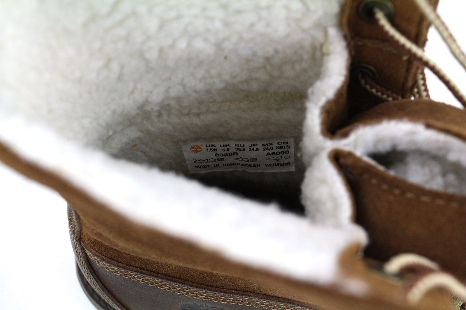 TIMBERLAND 8328R-A6098 moteriški EU38.5/39 rudi odiniai aukštakulniai sportbačiai 