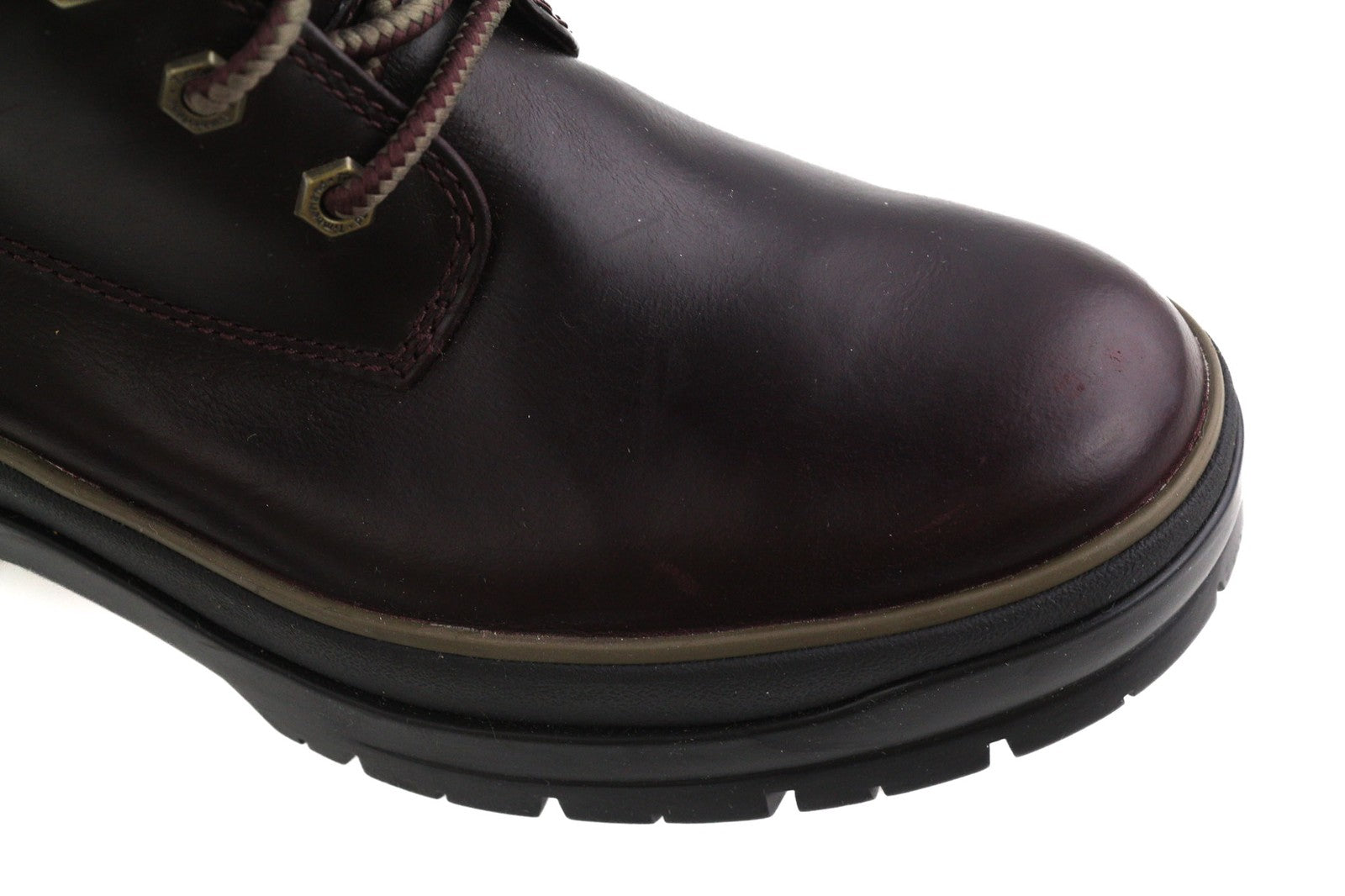 TIMBERLAND A2F7G moteriški EU40/41 tamsios odos batai su vidutinio ūgio migdolų nosimis su raišteliais 