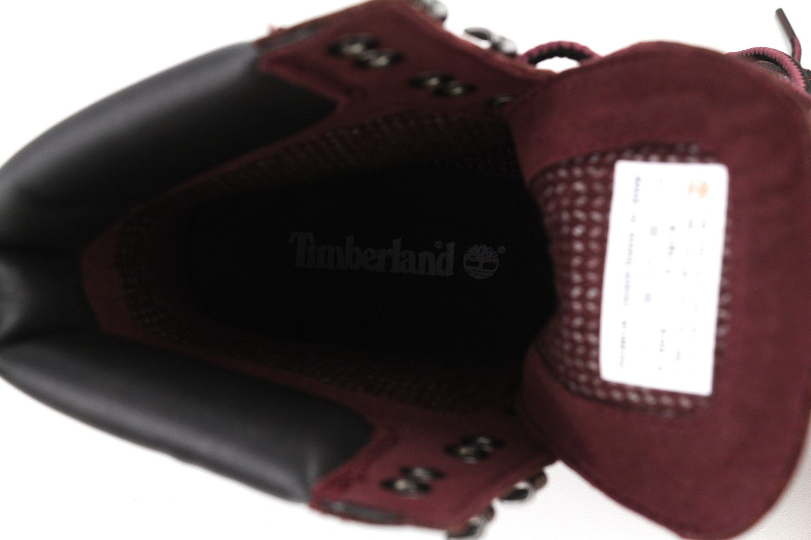 TIMBERLAND A1RCS-A3519 moteriški EU38.5/39.5 violetiniai odiniai nėriniuoti aukštaauliai batai 
