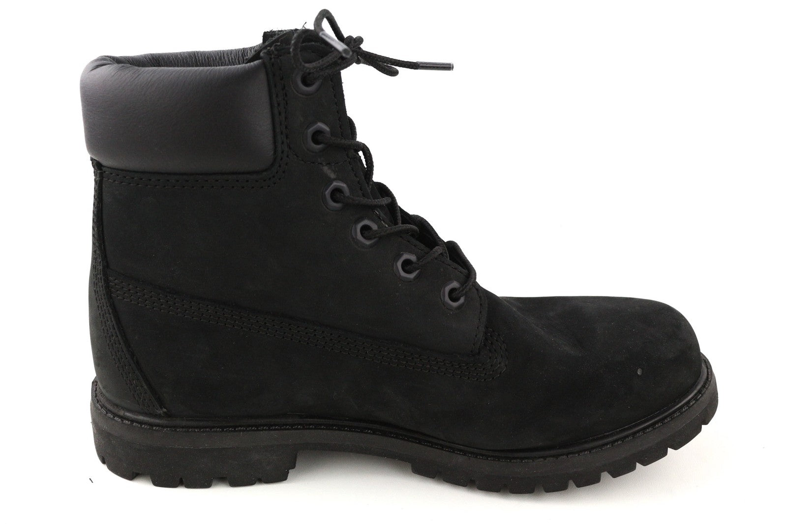 TIMBERLAND 8658A-A4235 moteriški ~EU39/39.5 juodi odiniai aukštakulniai batai 