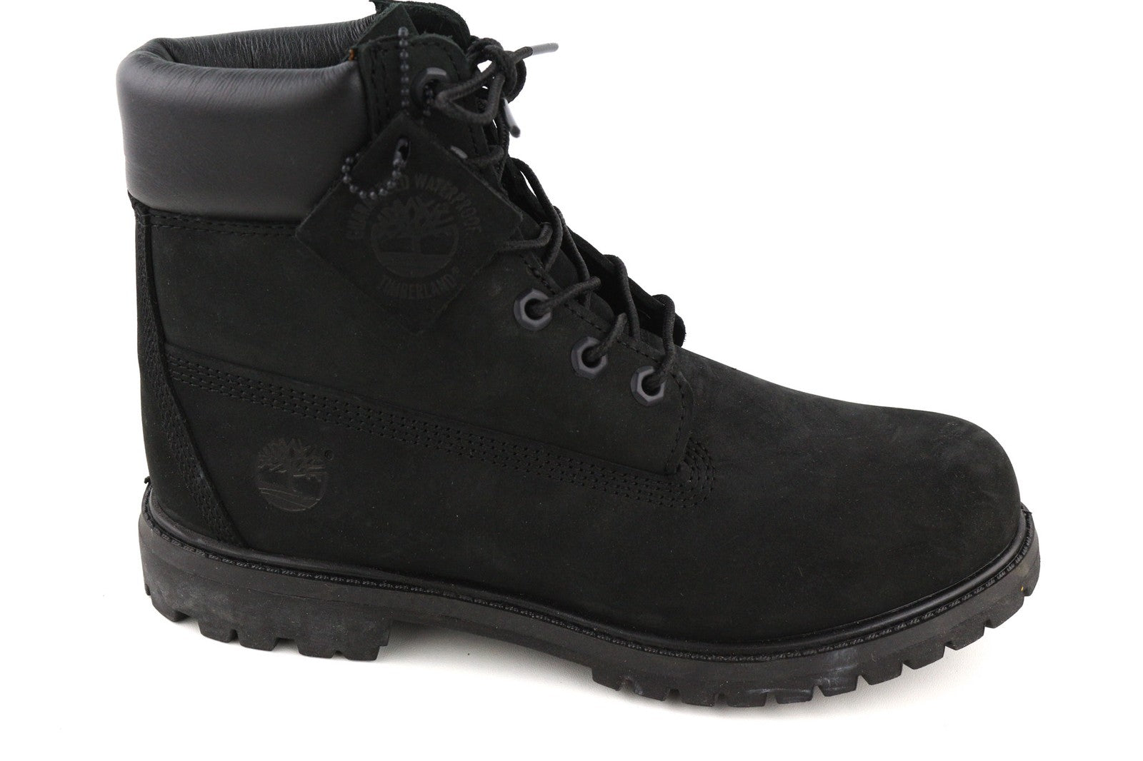 TIMBERLAND 8658A-A4235 moteriški ~EU39/39.5 juodi odiniai aukštakulniai batai 