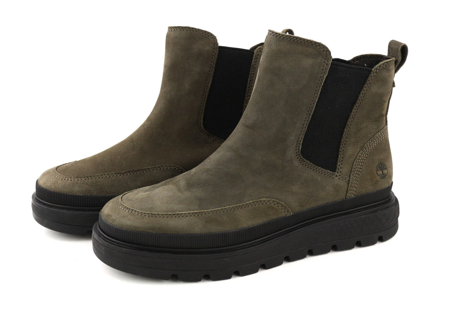 TIMBERLAND A2JPJ-A6319 moteriški EU38.5/39 chaki spalvos odiniai aukštaauliai batai 