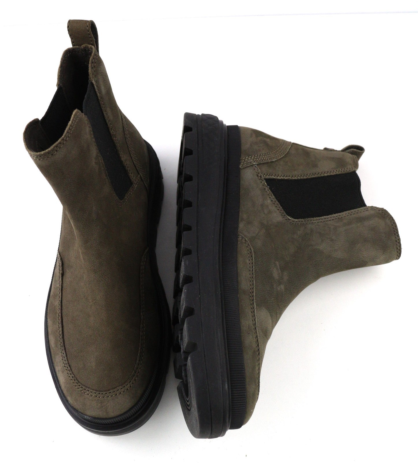 TIMBERLAND A2JPJ-A6319 moteriški EU38.5/39 chaki spalvos odiniai aukštaauliai batai 