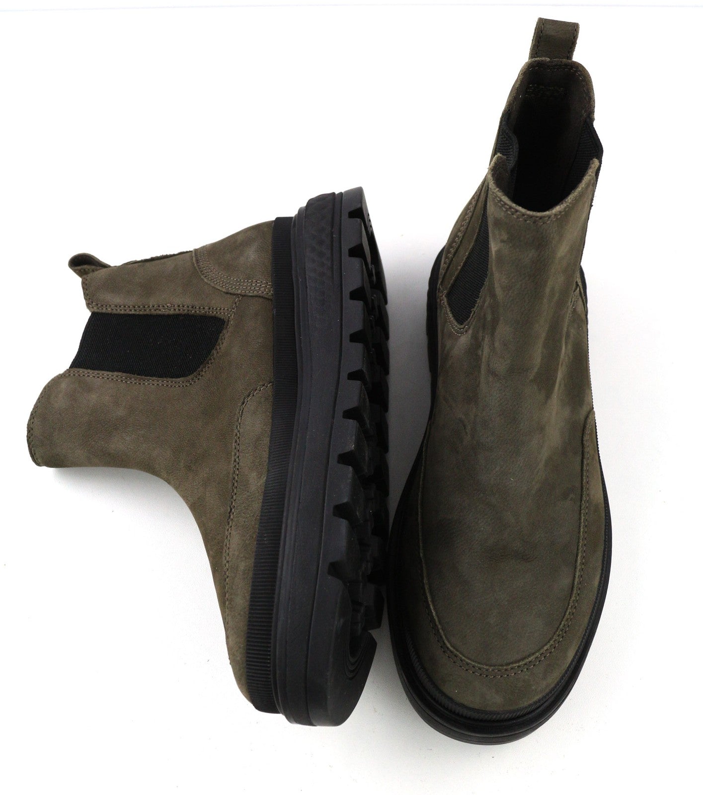 TIMBERLAND A2JPJ-A6319 moteriški EU38.5/39 chaki spalvos odiniai aukštaauliai batai 