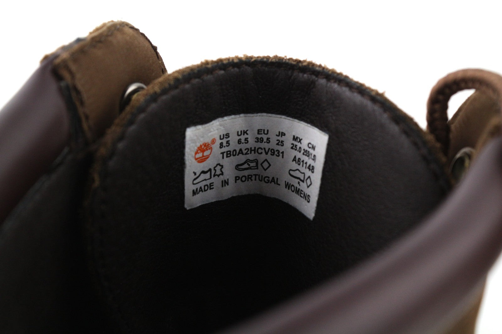 TIMBERLAND TB0A2HCV931-A61148 moteriški rudi odiniai aulinukai EU39.5/40 