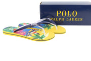 RALPH LAUREN Bolt-Sn-Csl vyriškos šlepetės su aloha raštu, dydis EU44/45
