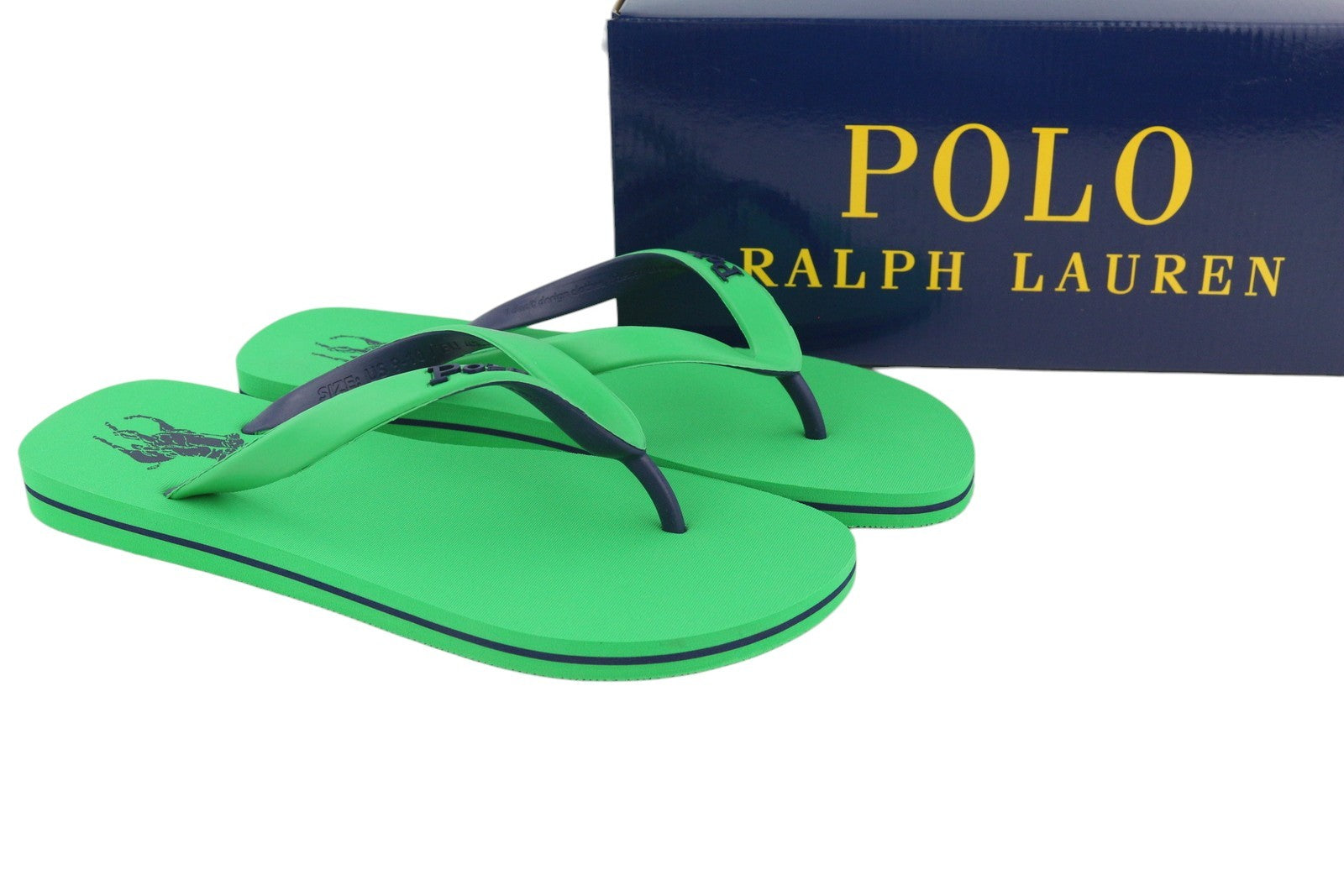 RALPH LAUREN Bolt-Sn-Csl vyriškos žalios basutės su šlepetėmis, dydis EU42/43