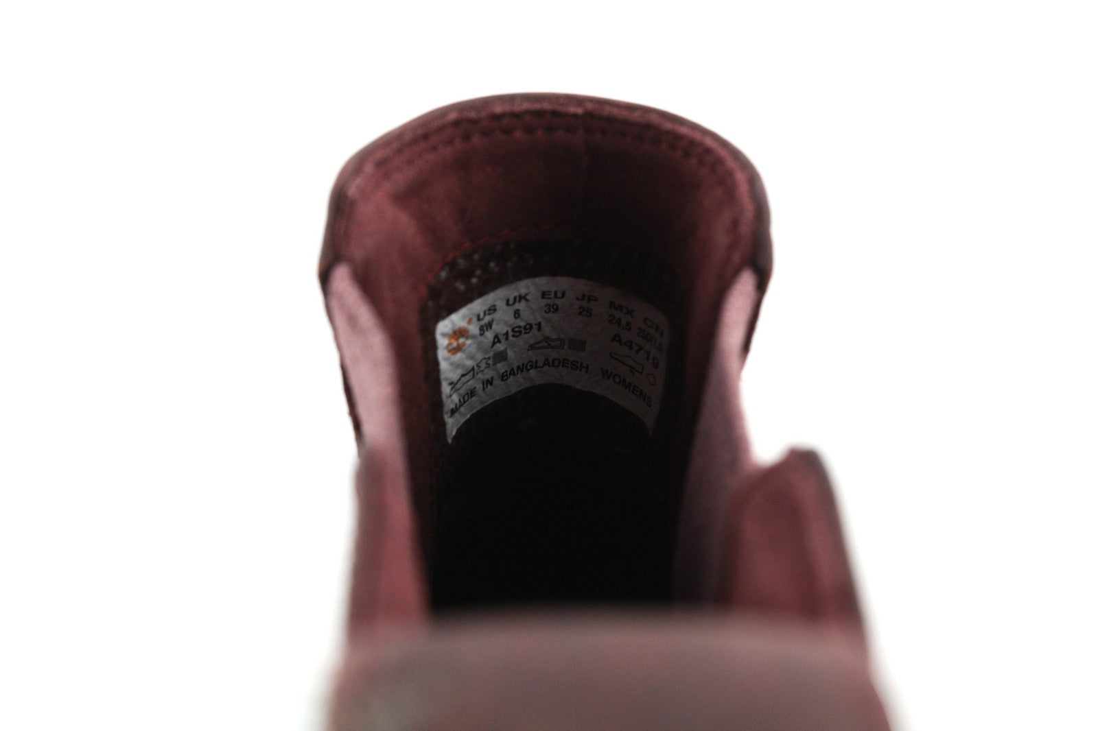 TIMBERLAND A1S91-A4719 moteriški EU39/39.5 violetiniai laisvalaikio stiliaus aulinukai 
