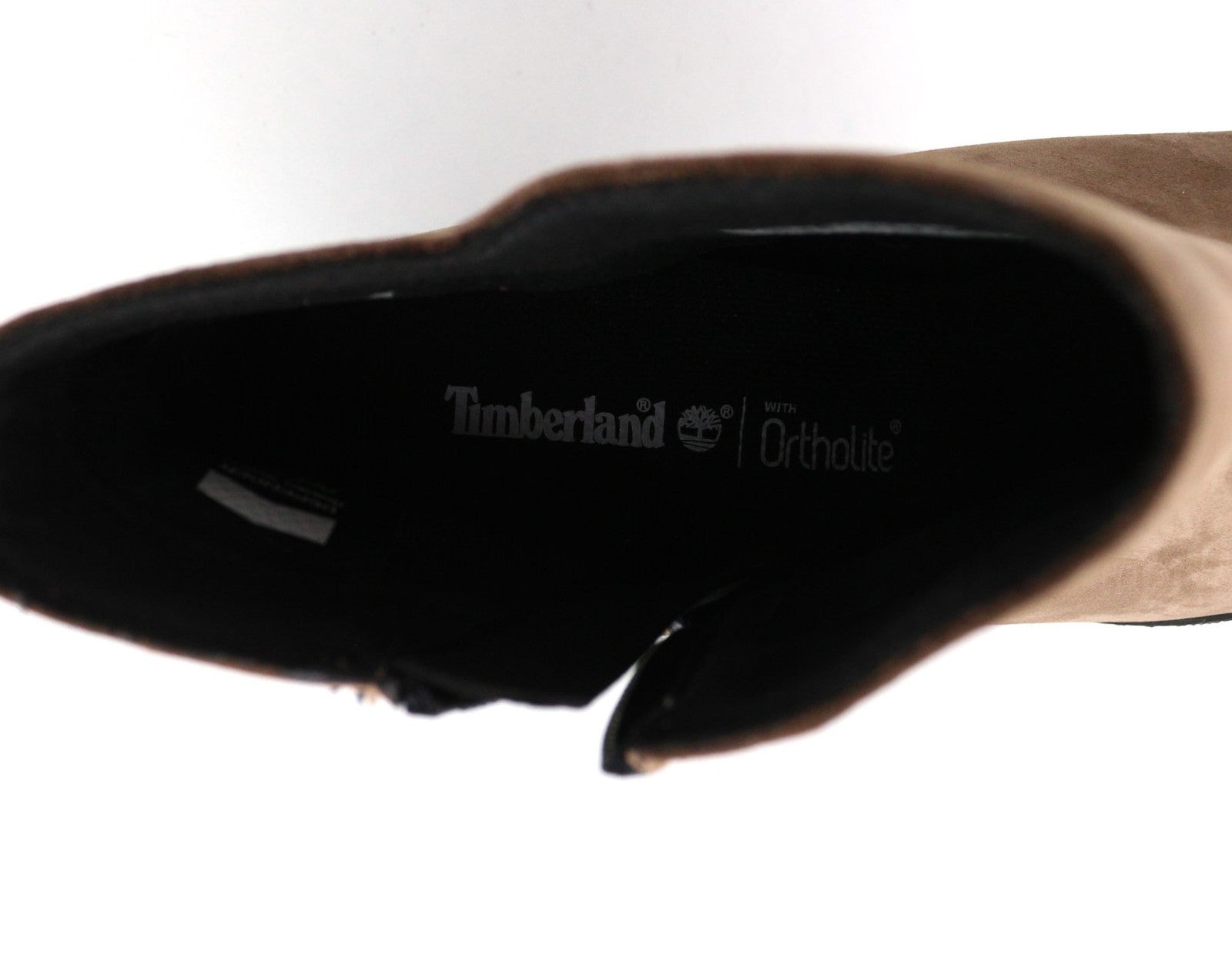 TIMBERLAND A2JJK-A6034 moteriški rudi odiniai bateliai su logotipu ir kulniniu kulnu, dydis EU36/37 