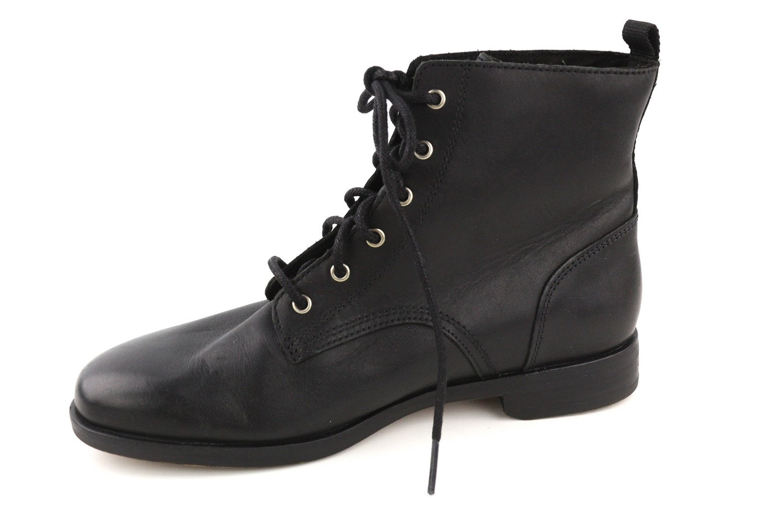 TIMBERLAND A21ED-A5819 moteriški juodi EU38/38.5 natūralios odos aukštakulniai batai 