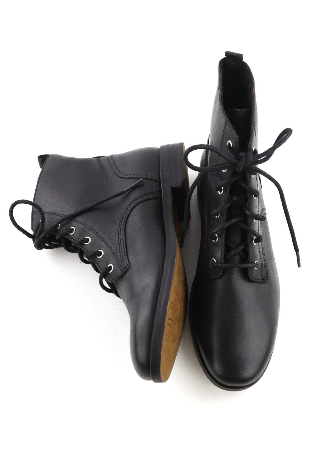 TIMBERLAND A21ED-A5819 moteriški juodi EU38/38.5 natūralios odos aukštakulniai batai 