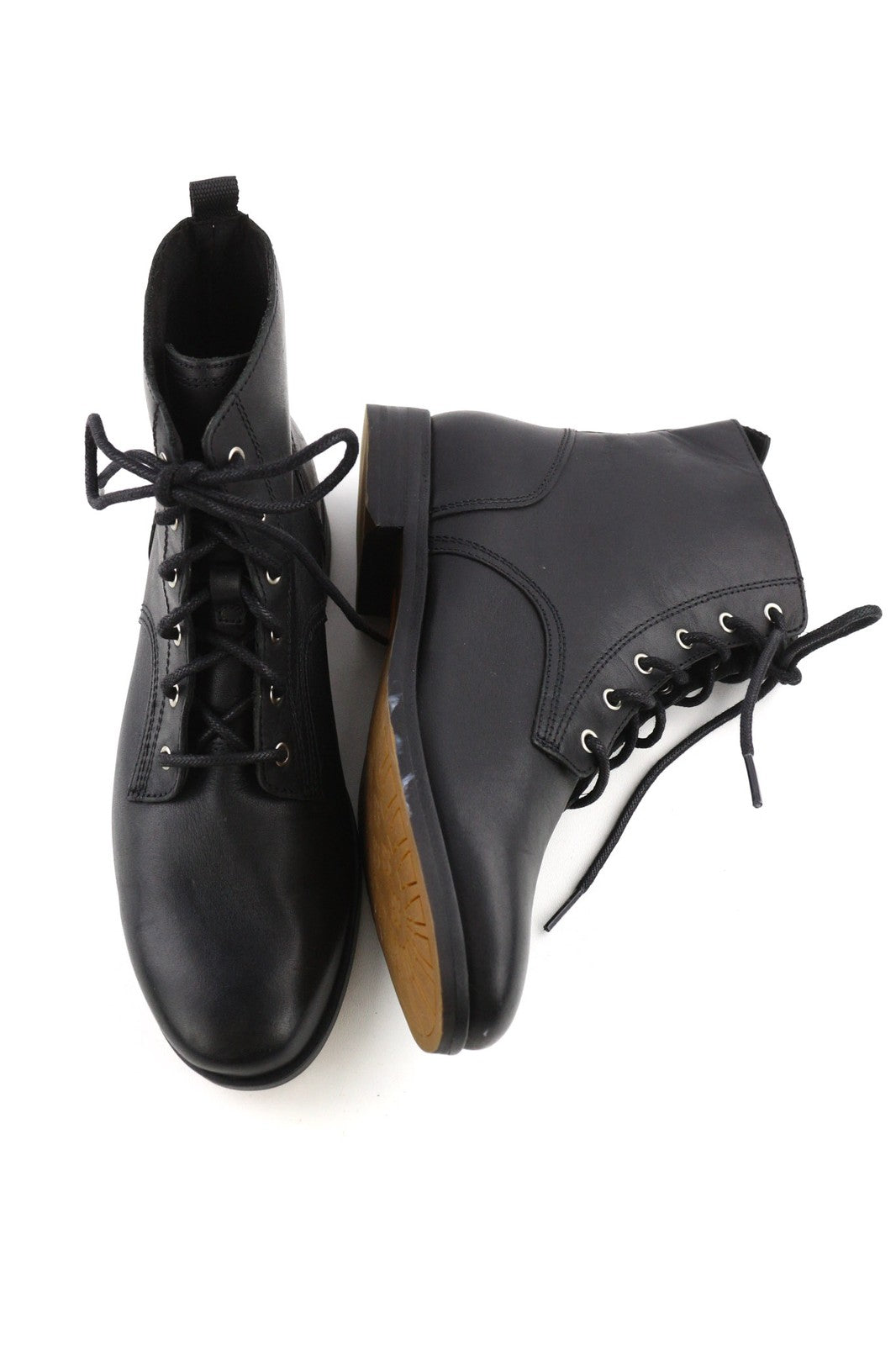 TIMBERLAND A21ED-A5819 moteriški juodi EU38/38.5 natūralios odos aukštakulniai batai 