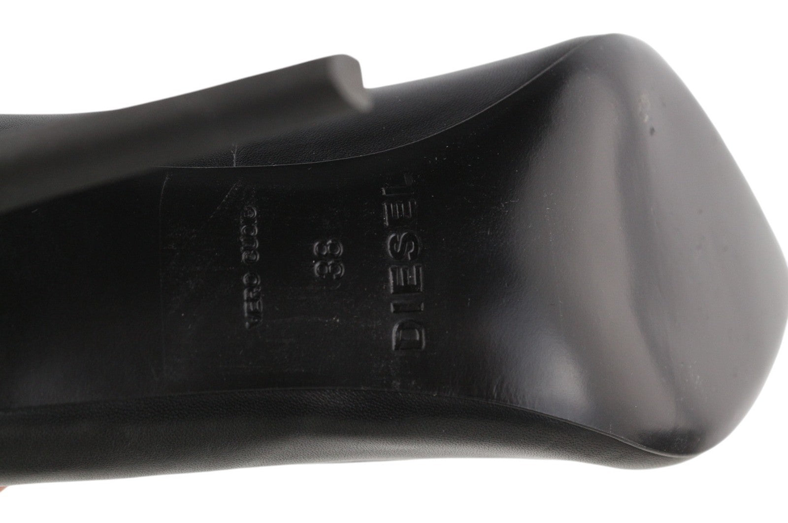 DIESEL D-Slanty moteriški juodi odiniai smailūs aukštakulniai, EU38, dydis 