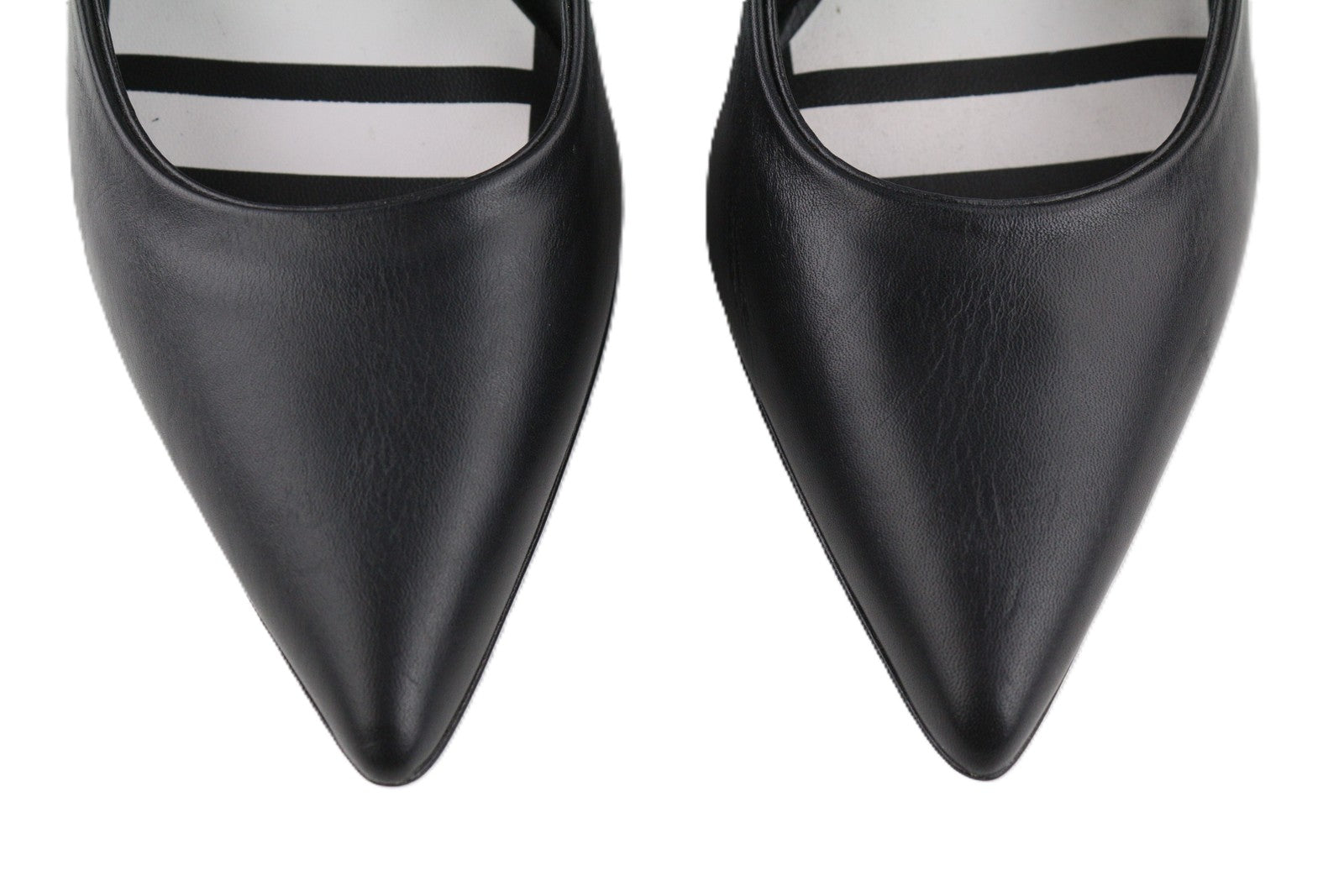 DIESEL D-Slanty moteriški juodi odiniai smailūs aukštakulniai, EU38, dydis 