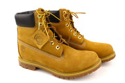 TIMBERLAND 10361-A3835 moteriški ~EU39.5/40 rudi odiniai aukštakulniai sportbačiai su logotipu 