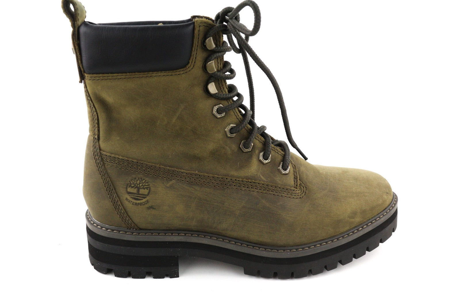 TIMBERLAND A2NXX-A4919 vyriški EU42/43 chaki spalvos sendintos odos aulinukai su raišteliais 