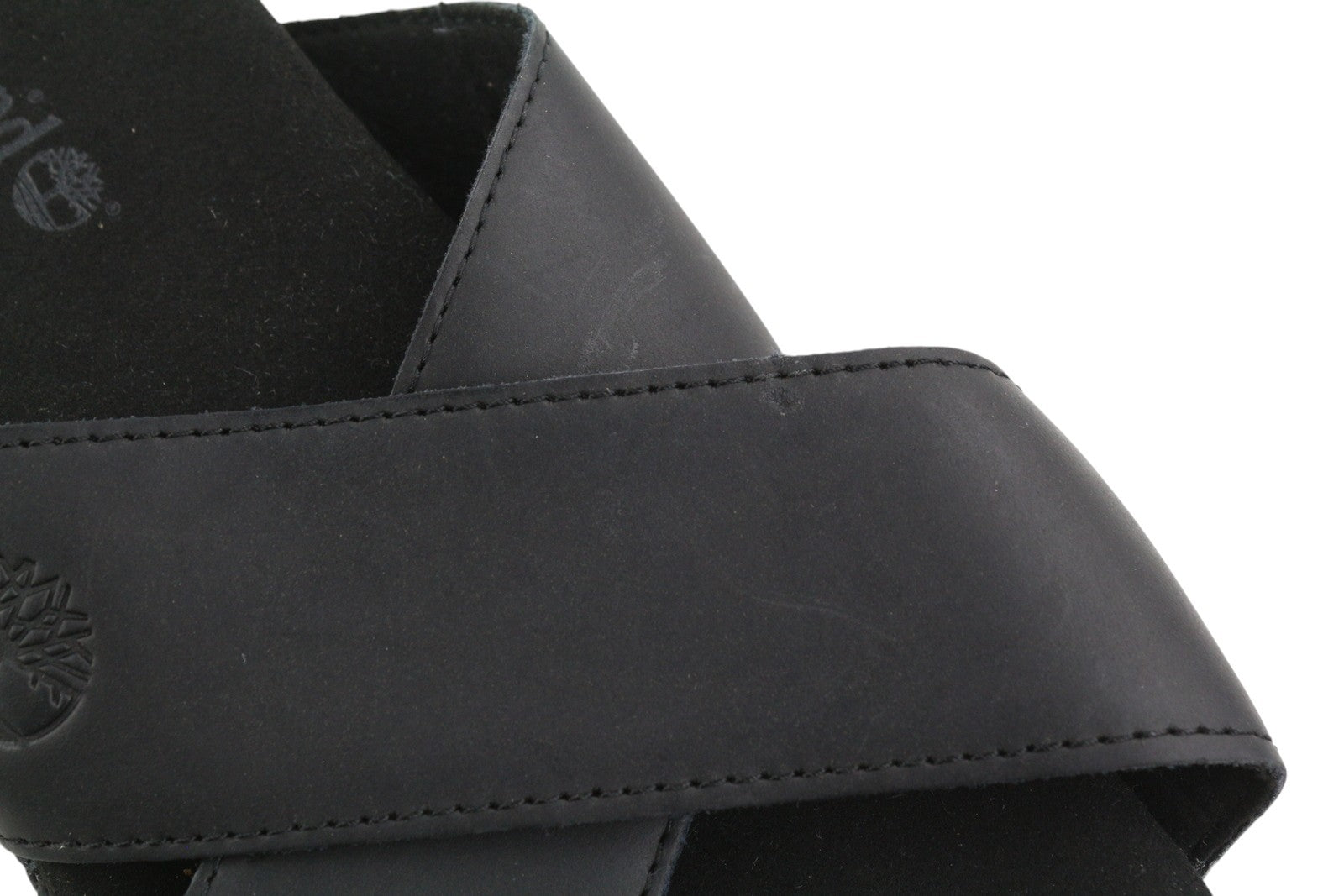 TIMBERLAND A24Z5 vyriški juodi odiniai siauri užsegami batai, dydis EU41.5/43, laisvalaikio batai 