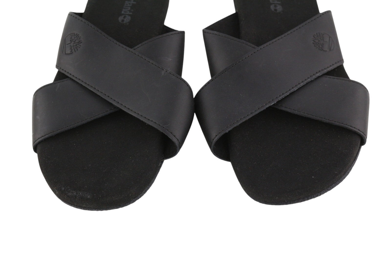 TIMBERLAND A24Z5 vyriški juodi odiniai siauri užsegami batai, dydis EU41.5/43, laisvalaikio batai 