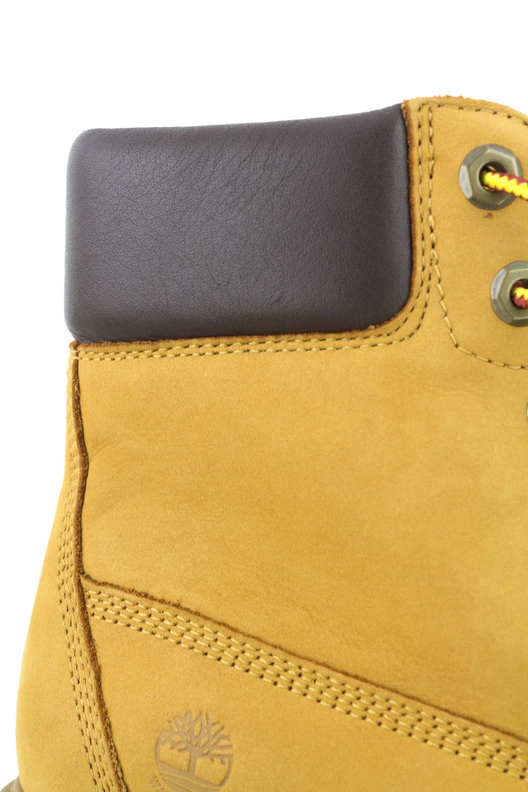 TIMBERLAND A1T6U-A3646 moteriški rudi odiniai aukštaauliai su nėriniuotais aulinukais, dydis EU38/38.5 