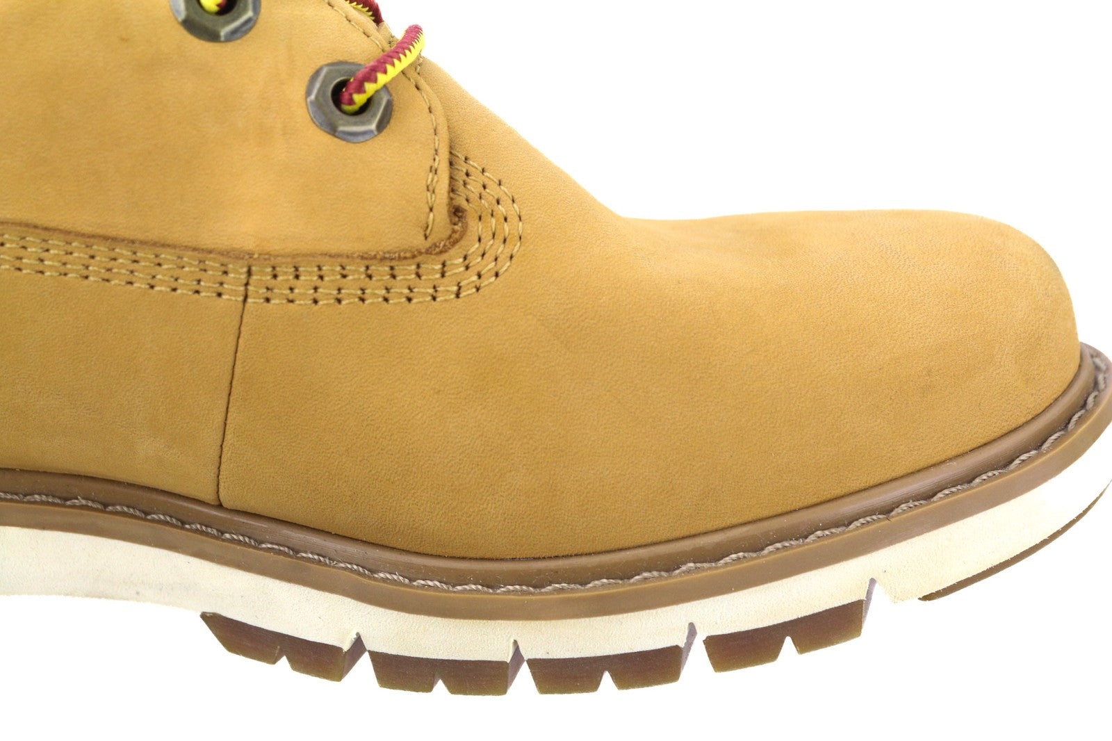 TIMBERLAND A1T6U-A3646 moteriški rudi odiniai aukštaauliai su nėriniuotais aulinukais, dydis EU38/38.5 