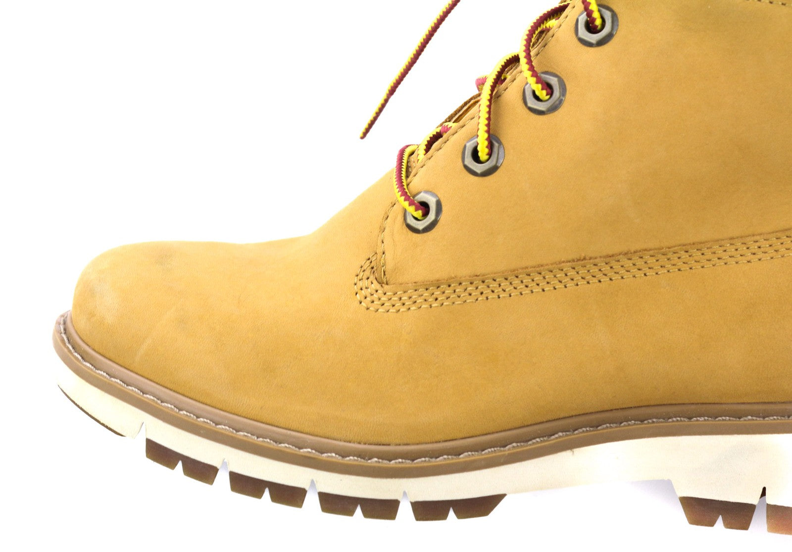 TIMBERLAND A1T6U-A3646 moteriški rudi odiniai aukštaauliai su nėriniuotais aulinukais, dydis EU38/38.5 