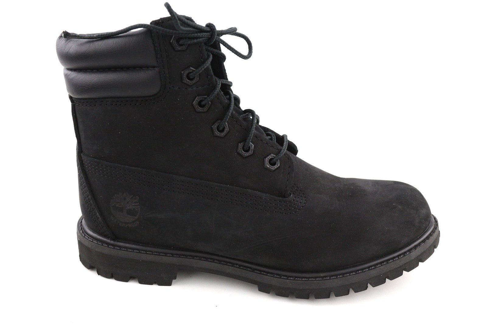 TIMBERLAND A15QY-A4498 moteriški EU38/38.5 juodi odiniai aukštaauliai batai 