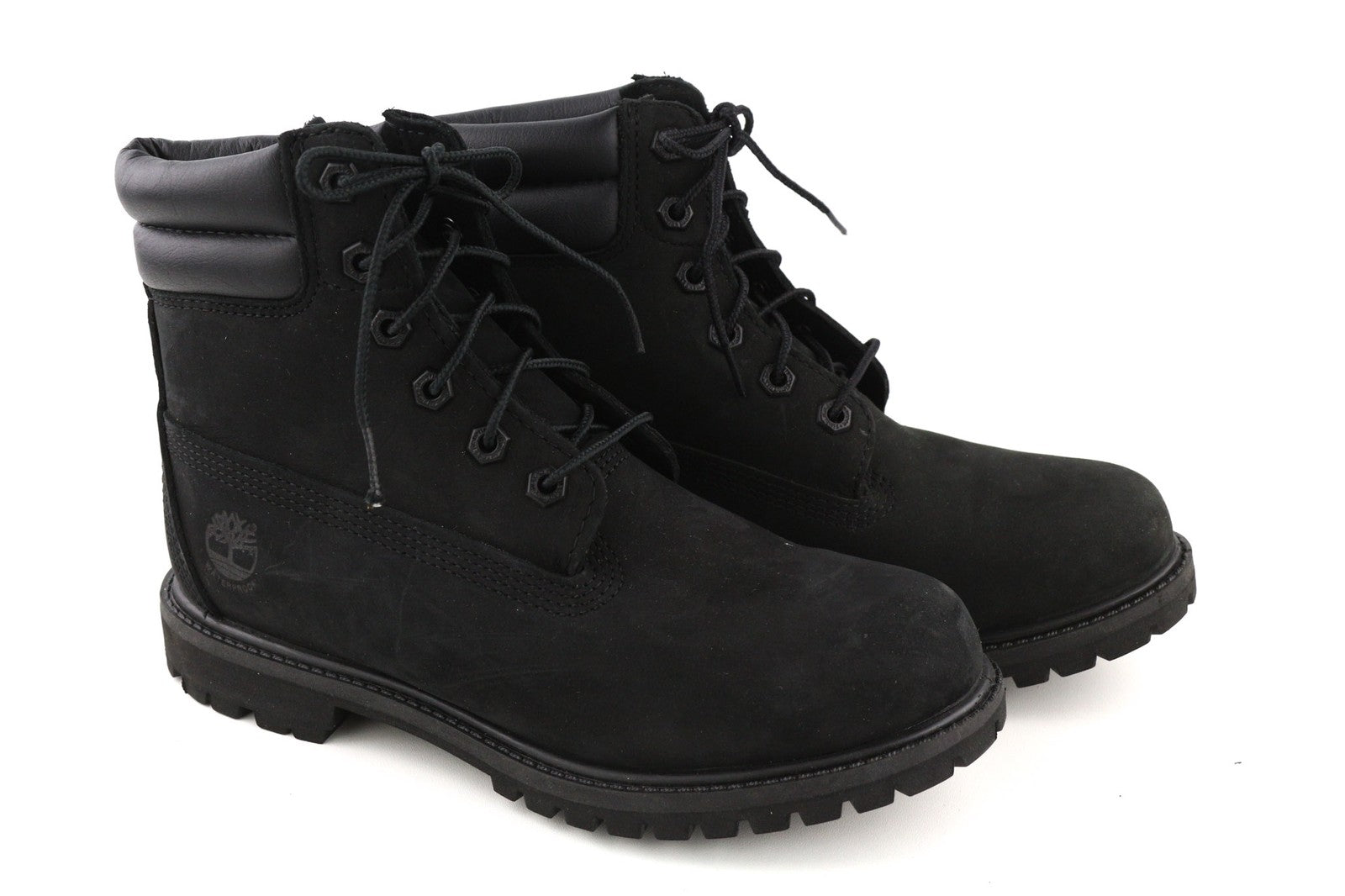 TIMBERLAND A15QY-A4498 moteriški EU38/38.5 juodi odiniai aukštaauliai batai 