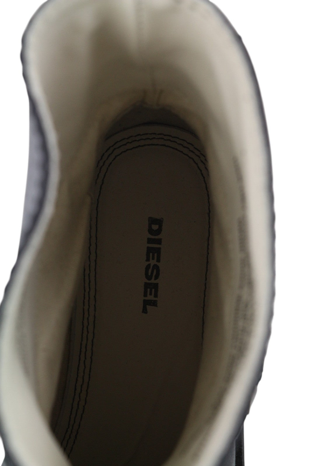 DIESEL D-Thruper moteriški juodi odiniai aulinukai su detalėmis, EU37, RRP 280 € 
