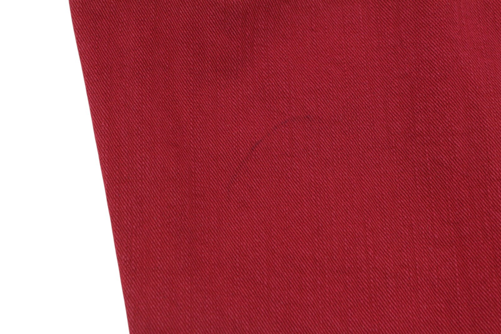 R13 Boy Straight Women Trousers 27 Vivid Red Stretch Cropped Ankle Zip RRP499