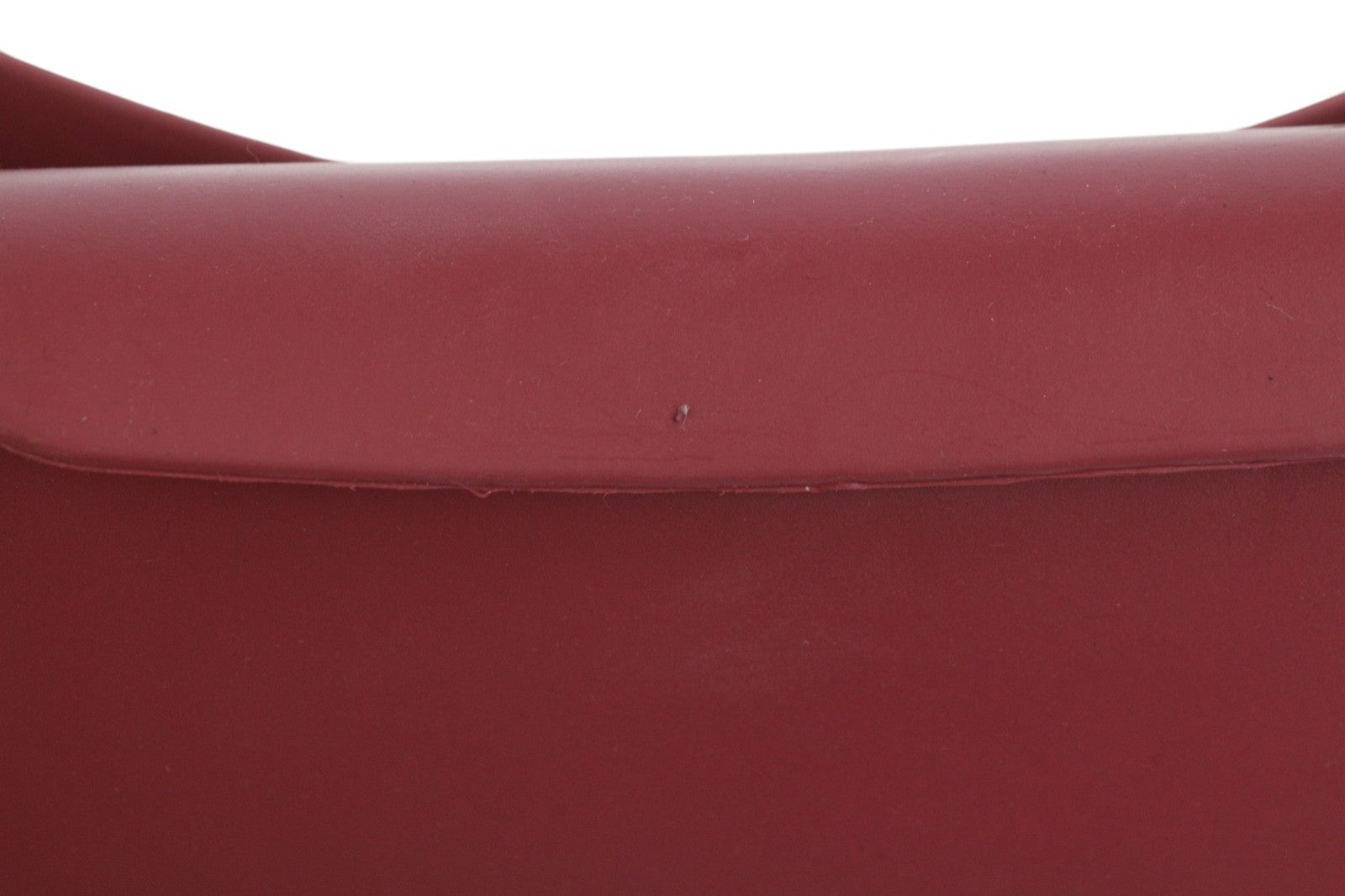 O BAG Venice Women Bag OS Burgundy Waterproof Half Moon Shape Front Logo Casual