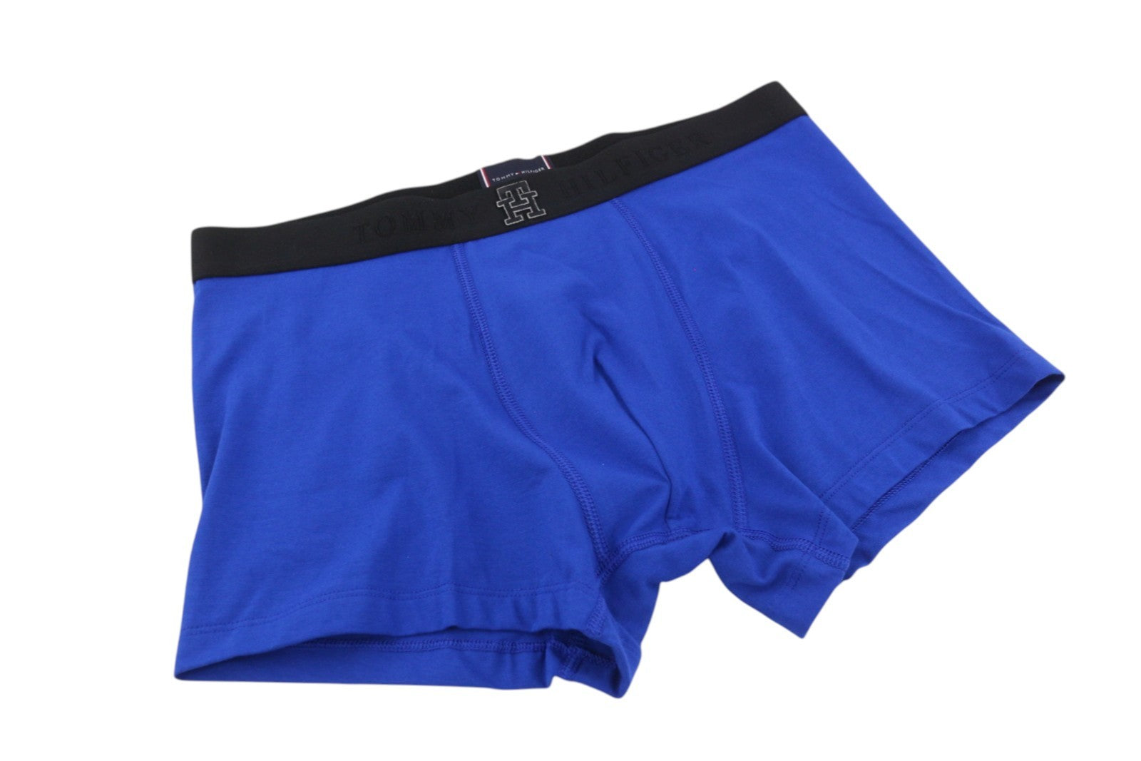 TOMMY HILFIGER Men Underwear S Blue Trunk & Sock Set Embroidered Boxers