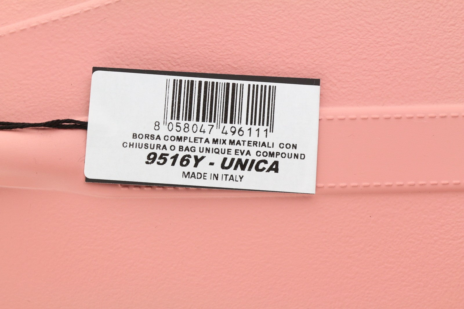 O BAG Unique Women Bag OS Pink Textured Silicone Waterproof Double Handle