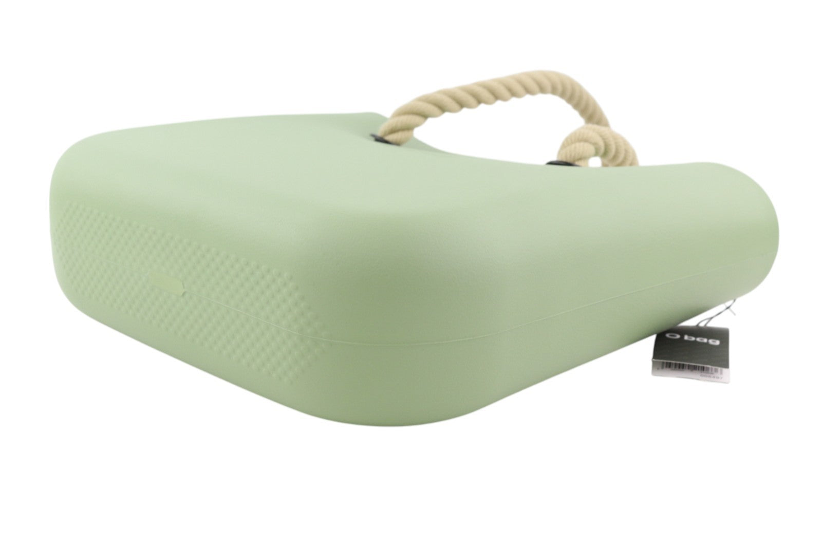 O BAG Mini Women Bag OS Light Green Inner Pouch Double Handle Logo Casual