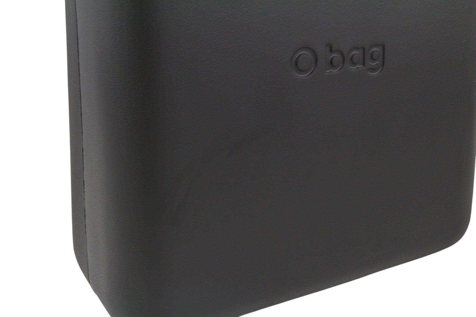 O BAG Chic Women Bag OS Black Patterned Tote Double Handles Inner Pouch Square