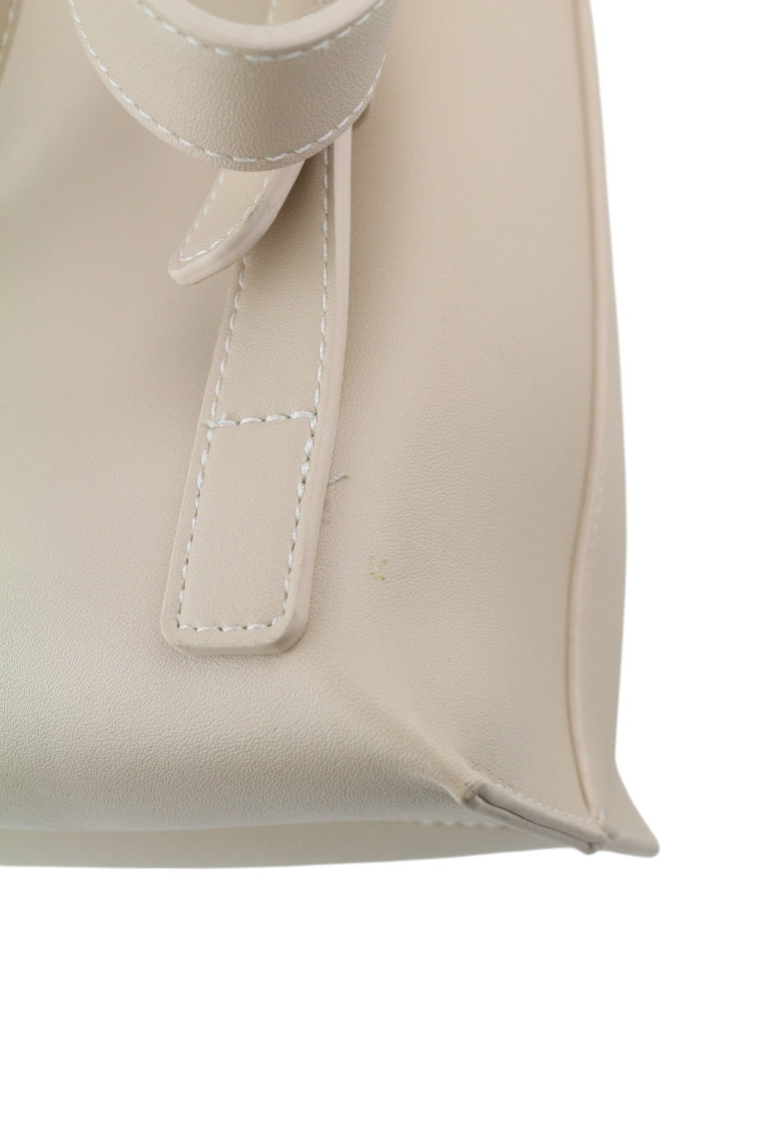 O BAG Zaino Women Bag OS Light Beige Double Handle Backpack Magnetic Closure