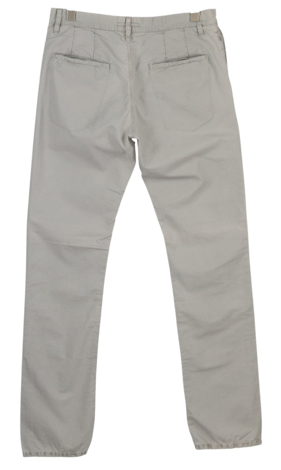 NUDIE JEANS Khaki Regular Men Trousers W32/L34 Organic Moon Dust Distress