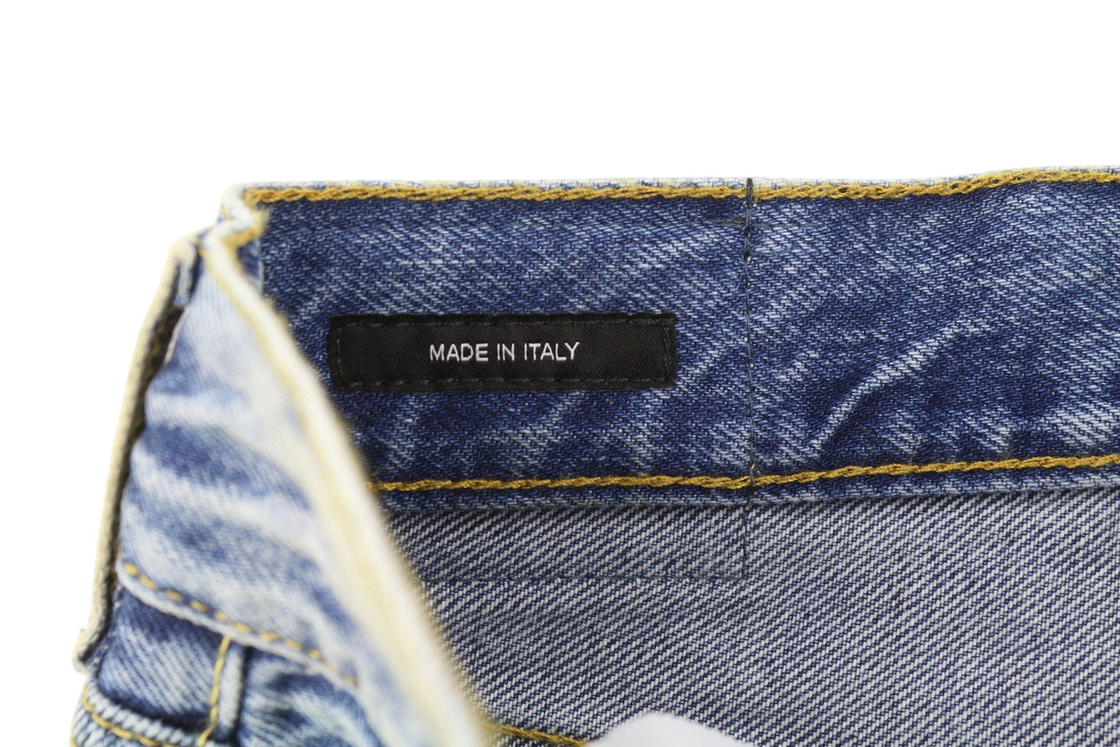 R13 Cuffed X-BF Women Jeans 23 Jasper Ankle Zip Fly Faded Blue Denim