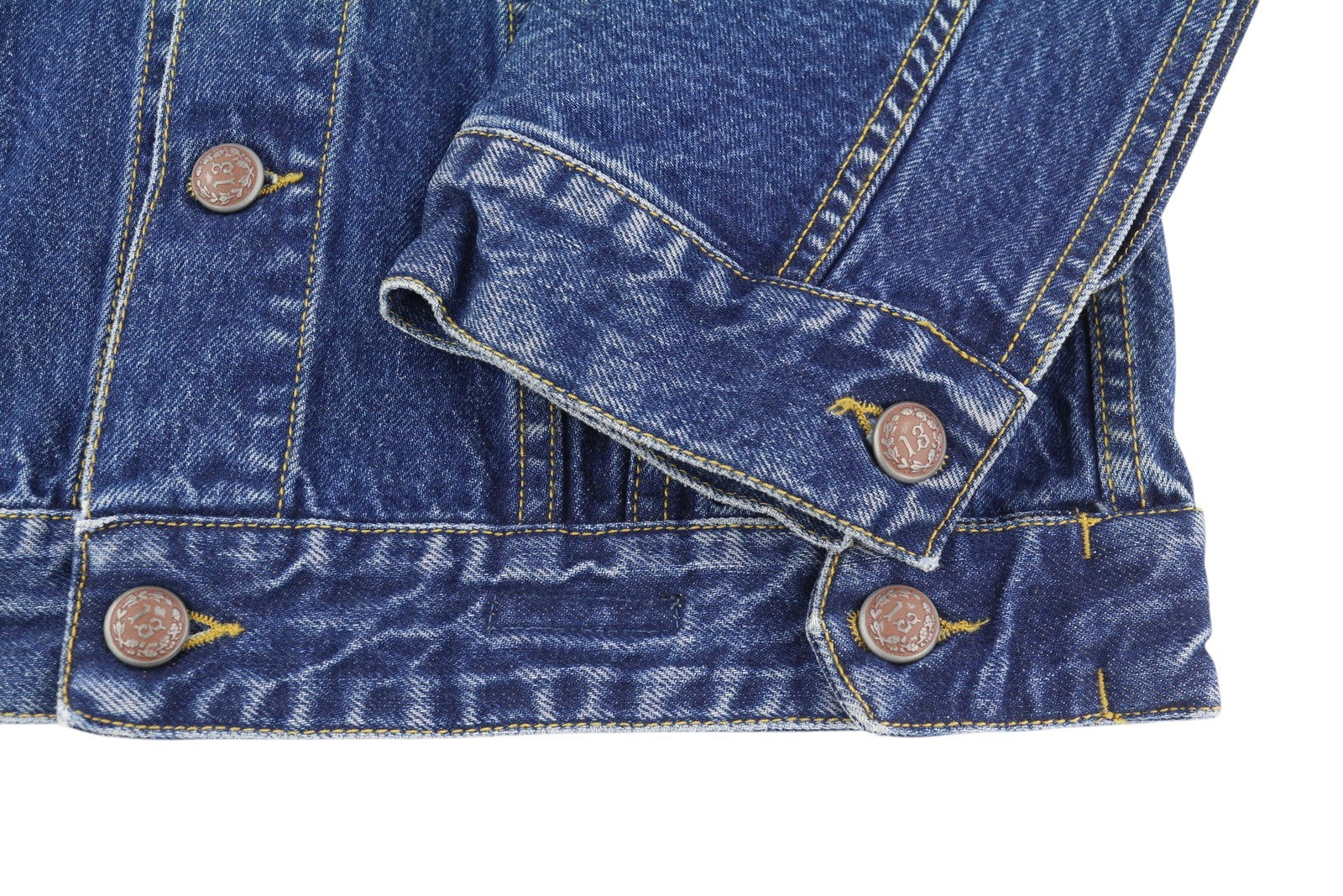 R13 Cropped Raglan Trucker Women Jacket M Jasper Tex Buttoned Blue RRP798