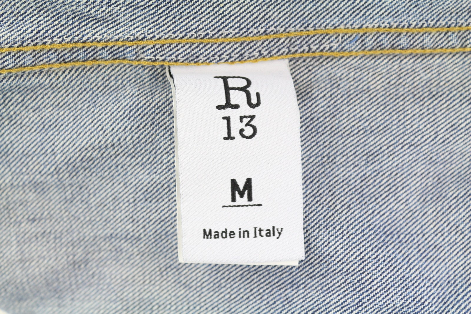 R13 Cropped Raglan Trucker Women Jacket M Jasper Tex Buttoned Blue RRP798