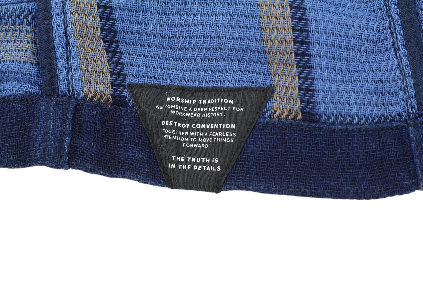 DENHAM Men Blazer M Dark Blue Notch Lapel Buttoned Unlined Single Breast