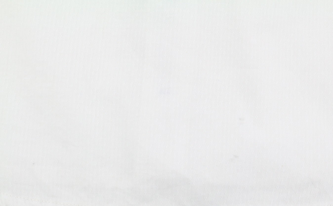 SCOTCH & SODA Men Shirt ~L White Long Sleeve Button-Up Spread Collar Logo