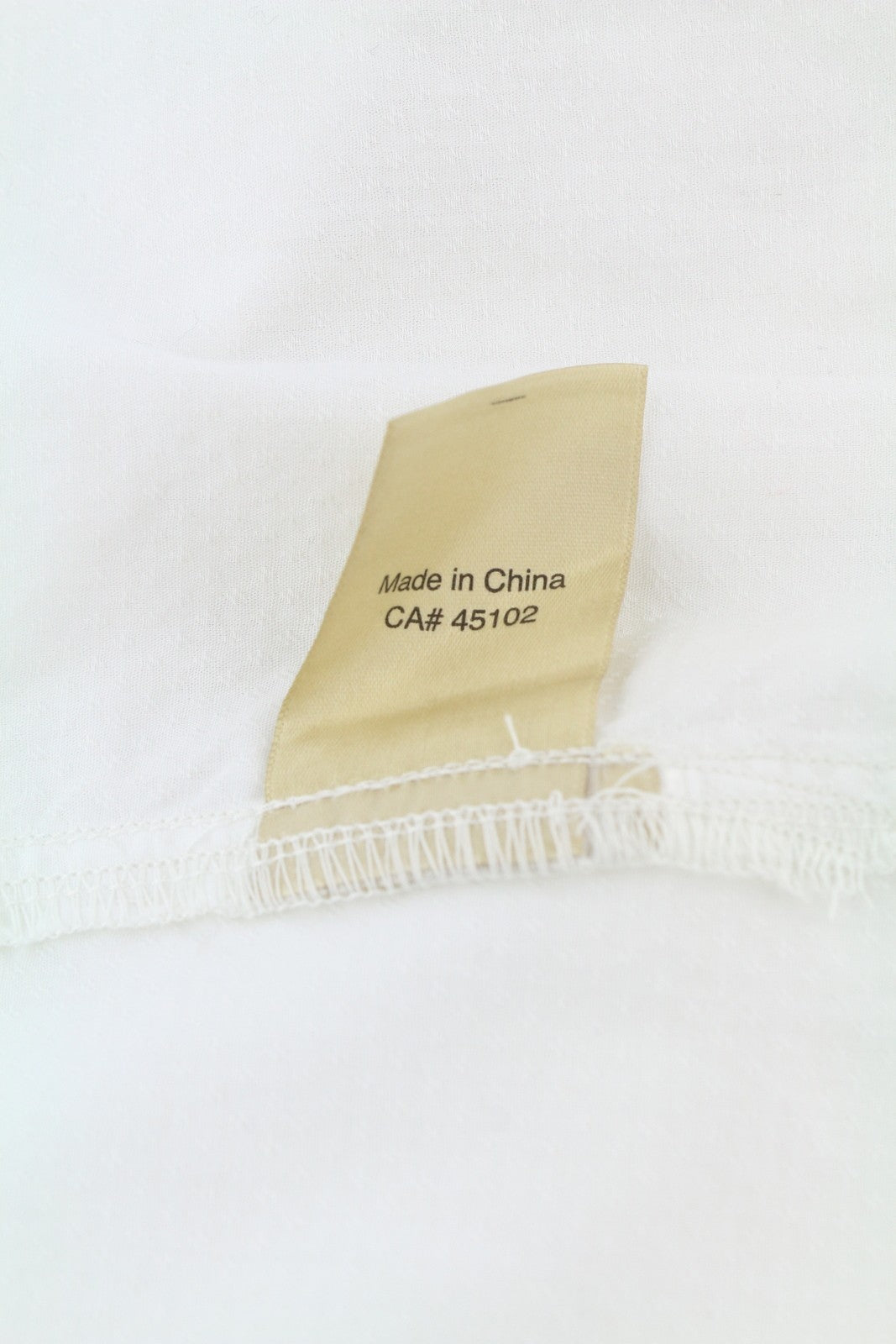 SCOTCH & SODA Men Shirt ~L White Long Sleeve Button-Up Spread Collar Logo