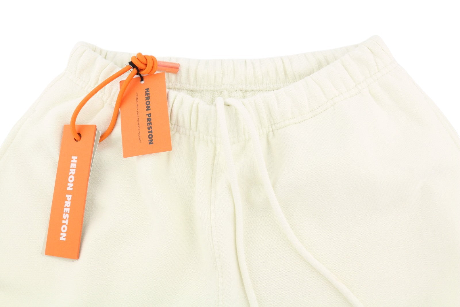 HERON PRESTON Real Estate Women Trousers S White Logo Sweatpants RRP365