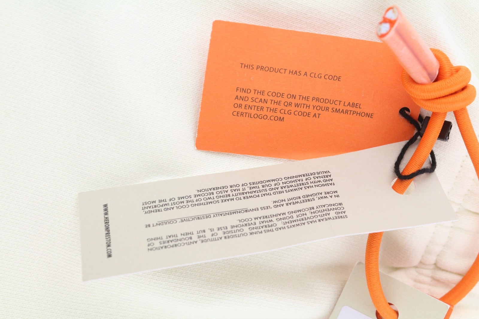 HERON PRESTON Real Estate Women Trousers S White Logo Sweatpants RRP365