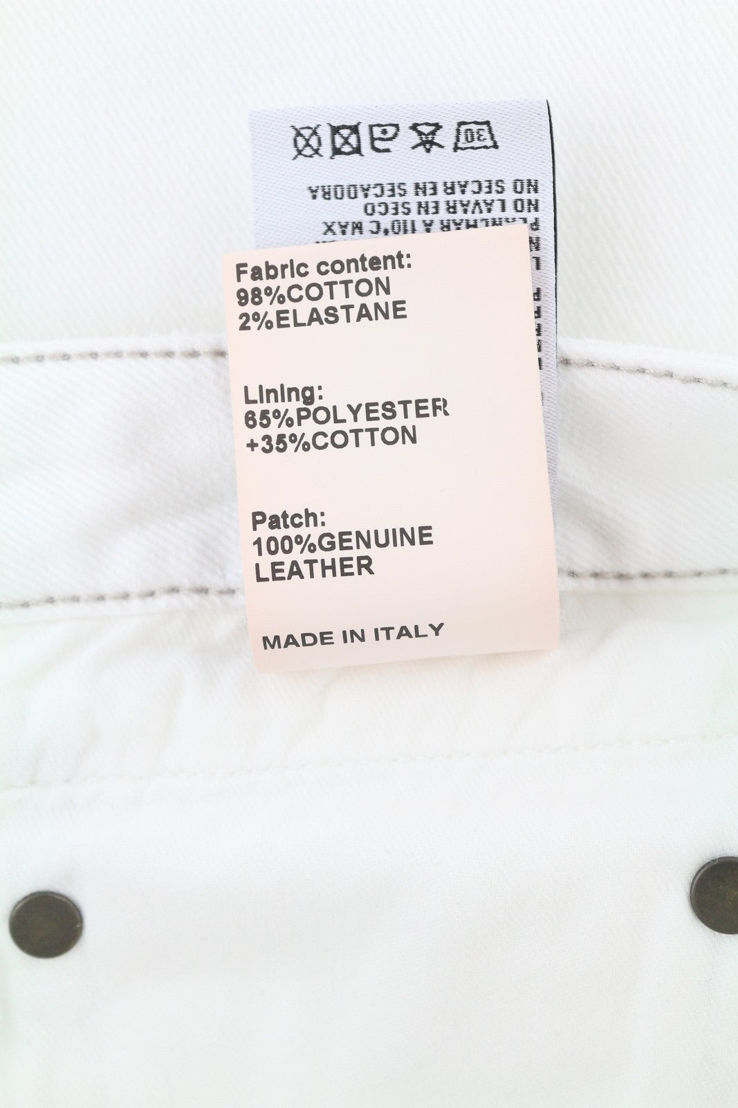 R13 Boy Straight Women Jeans 32 Bale White Cropped Ankle Light RRP499