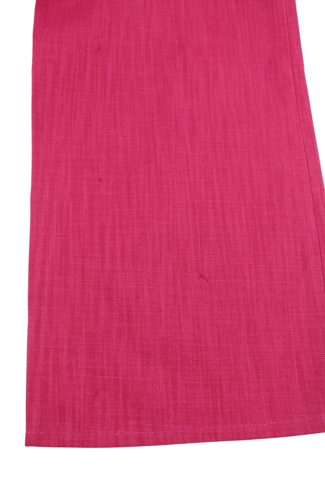 R13 Damon Pleated Women Jeans 26 Vivid Pink Wide Leg Zip Pocket Denim