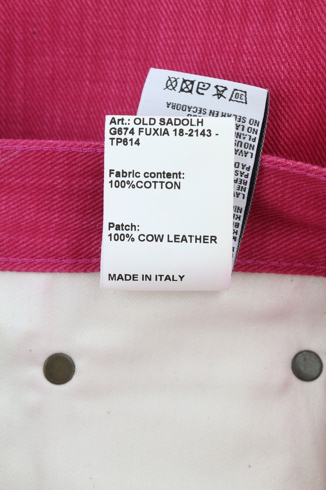 R13 Jane Women Jeans 27 Vivid Pink High Waist Flared Zip Denim