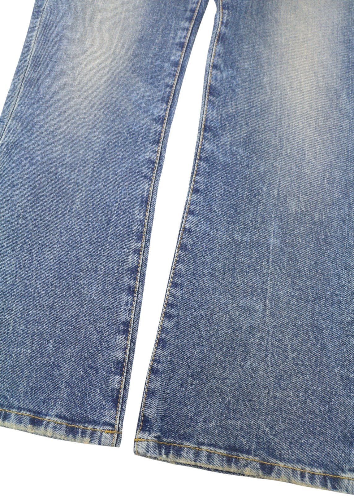 R13 Kick Fit Women Jeans 28 Kelly Stretch Washed Faded Ankle RRP699